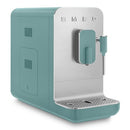 Smeg Bean-to-Cup Automatic Espresso Coffee Machine with Steam Wand Matt Emerald Green BCC12EGMEU