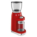 Smeg 150W Retro Coffee Grinder Red CGF01RD
