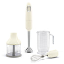 Smeg 50's Style Hand Blender with Accessories Cream HBF03CREU