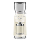 Smeg 150W Retro Coffee Grinder Cream CGF01CR