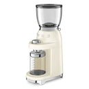 Smeg 150W Retro Coffee Grinder Cream CGF01CR