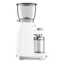 Smeg 150W Retro Coffee Grinder White CGF01WH