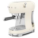 Smeg 50's Style Espresso Manual Coffee Machine Cream ECF02CREU