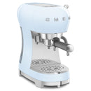Smeg 50's Style Espresso Manual Coffee Machine Pastel Blue ECF02BLEU