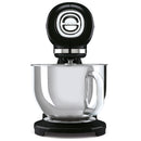 Smeg Retro 4.8 Litre Retro Stand Mixer Black SMF03BLSA