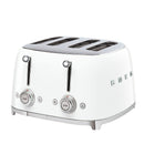 Smeg Retro 2000W 4 Slice Toaster White TSF03WHSA