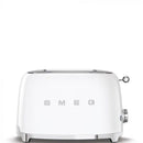 Smeg  Retro 950W 2-Slice Toaster White TSF01WHSA